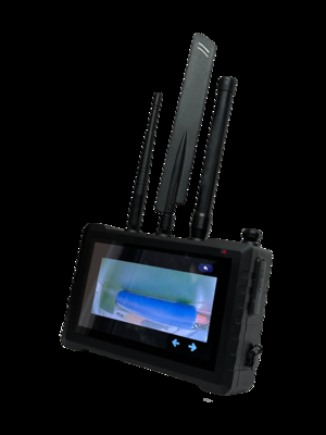 1.5km 70MHz-6.2GHz Full-band Drone Detector 500MHz-6GHz FPV Full Coverage Video Captureand Storage 1+N Working Mode With Watches Team Collaboration Portable Design