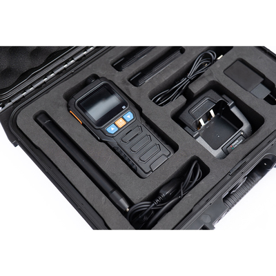 Handheld Drone Detection 2km Range 70-6200MHz Dual-mode Drone Detector with Super Early Warning and Watch Wide Range of Detection Models Full Frequency Band Coverage