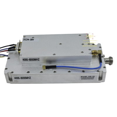 4000-6000MHz 100W Gan Lora Anti Uav Module Anti Portability Fpv Strike for DJI RF Power Amplifier with Ciculator