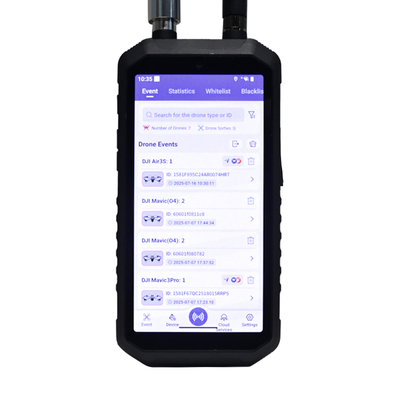 Handheld Drone Detection and Positioning with Location 3km Long Distance Waterproof