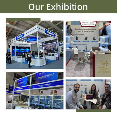 Handheld Drone Detector with 100MHz-6GHz Frequency Range and 3km Detection Range for Passive UAV Detection System