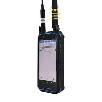 3km Tactical Handheld Drone Detector Wide-Spectrum Signal Detection Real-Time UAV Discovery & Tracking, For Border Patrol and Critical Facility Protection