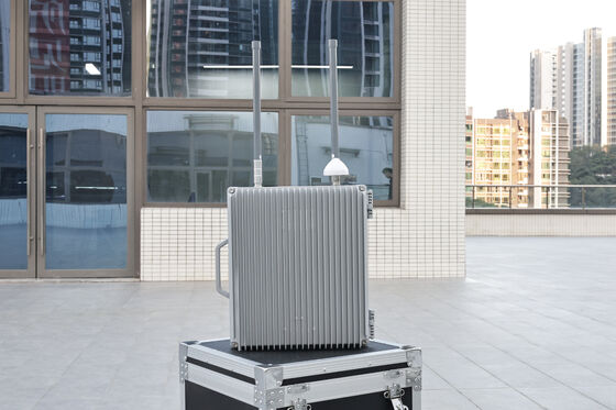 13-22 Frequency Bands Long-Range Drone Spoofer with 5km-20km Customizable Range and IP65 Waterproof GNSS Deception Device for Anti-Drone Systems