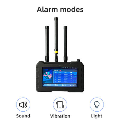 SkySentry Pro Handheld Drone Detector with 1.5km Detection Range 100MHz-6GHz Frequency and Real-Time Video Capture for Tactical Surveillance