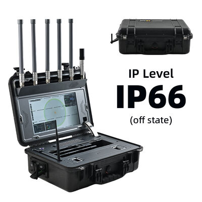 5KM 100-6000MHz Integrated UAV Signal Monitoring and Navigation Simulation Platform